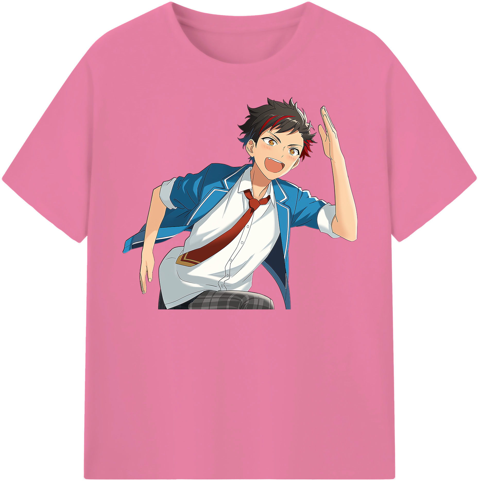 （画像用） あんさんぶるスターズ! Ensemble Stars 綿100％半袖Tシャツ（フロントプリント）